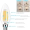 Luxrite B11 LED Bulbs 7W (100W Equivalent) 800LM 3500K Natural White Dimmable E12 Candelabra Base 16-Pack LR21648-16PK - alternate 7